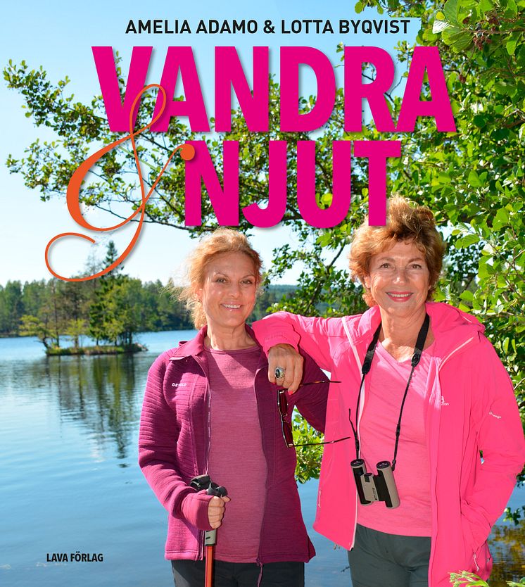 Högupplöst framsidesbild Vandra och njut Adamo/Byqvist