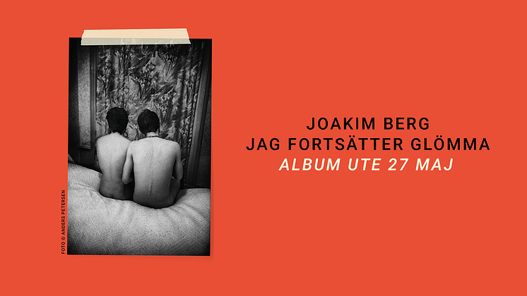 Albumomslag "Jag fortsätter glömma" horisontell, foto: Anders Petersen
