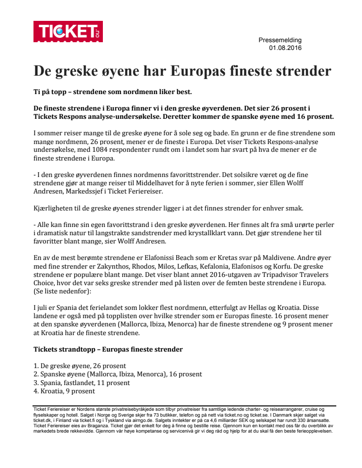 De greske øyene har Europas fineste strender