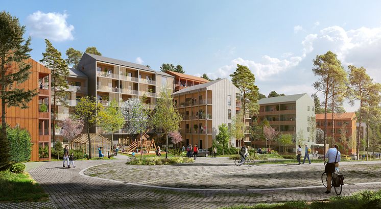 Hemma på vår gata i stan / LINK arkitektur