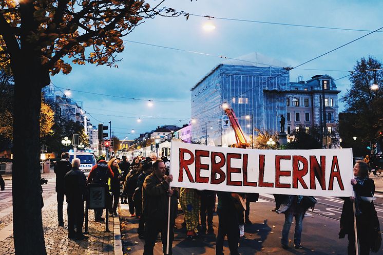 Demonstration Rättvis Forumteater