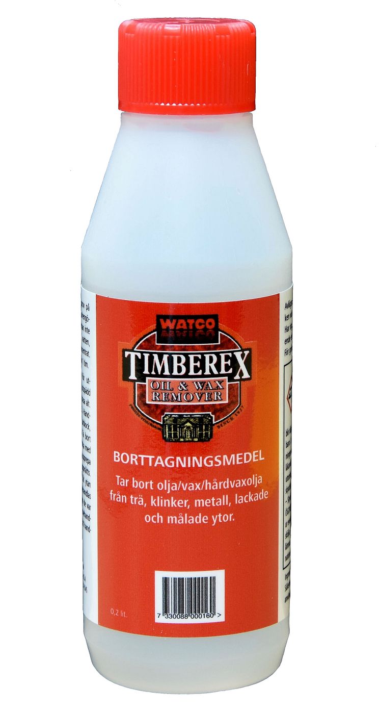 Timberex Oil & Wax Remover 0,2 liter