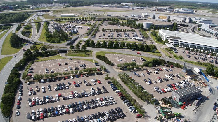 Parkeringsplatser, Stockholm Arlanda Airport
