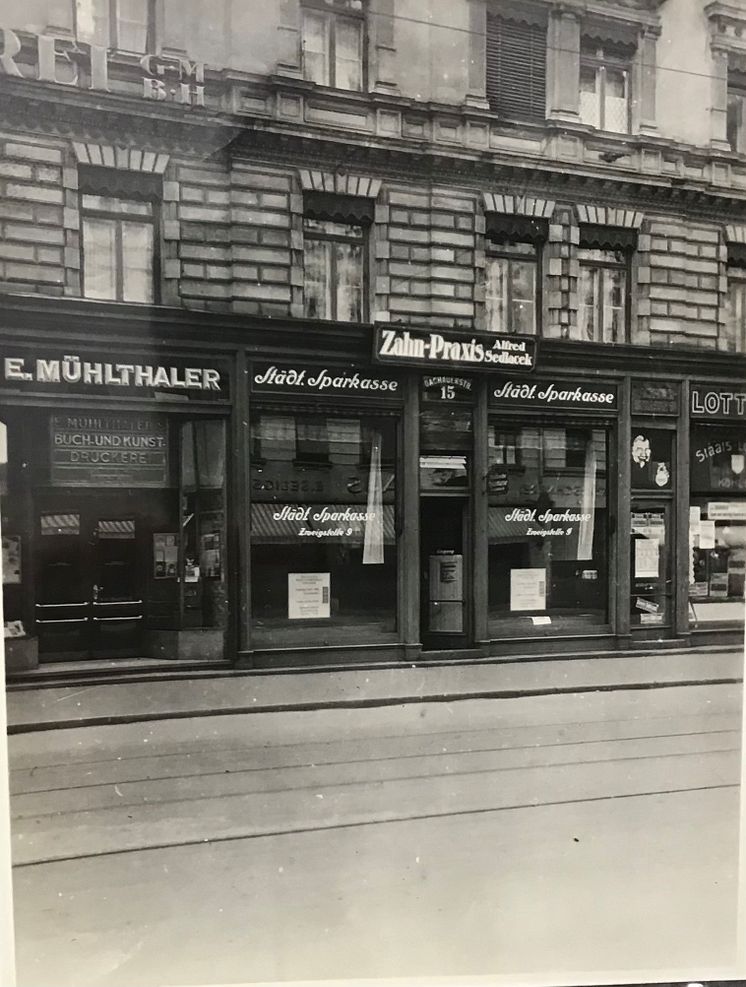 Filiale Stiglmaierplatz, histoische Ansiicht