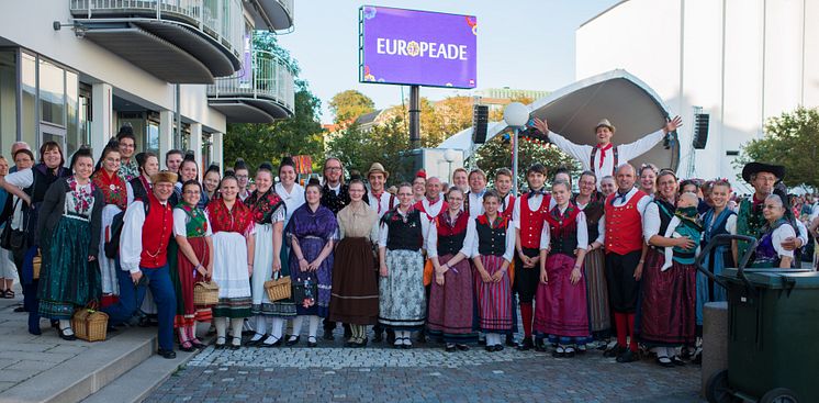 Europas största folkdansfestival i Helsingborg
