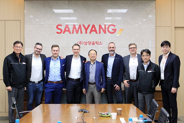 WALSER besucht SAMYANG im koreanischen Headquarter