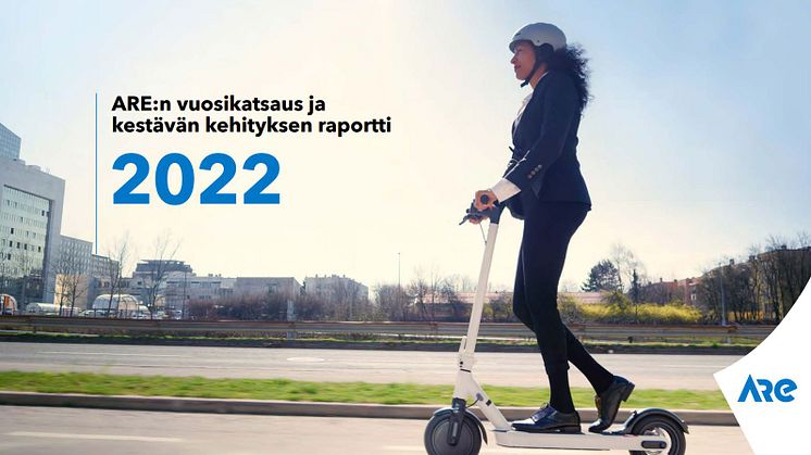 ARE vuosikertomus 2022 kansi