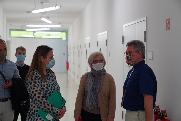 Besuch der Ministerin Dr. Manja Schüle am 15.07.20 an der TH Wildau_1