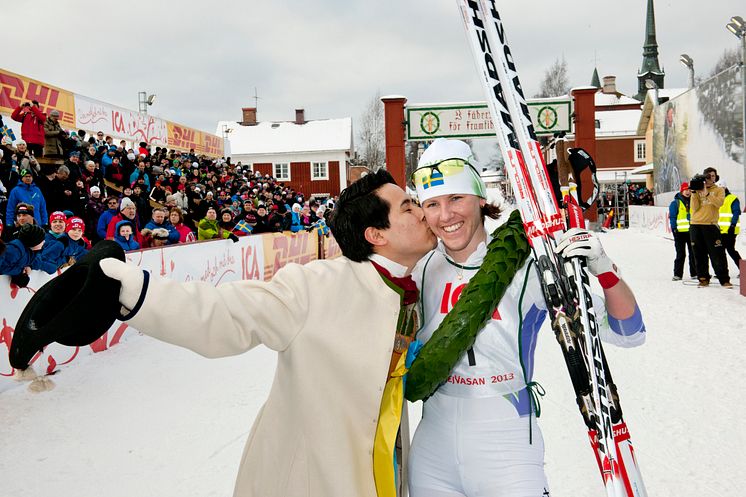 Susanne Nyström vann TjejVasan 2013