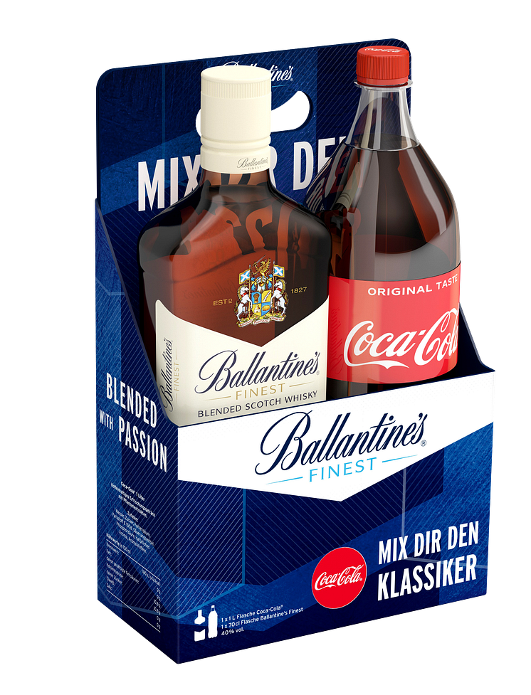 Ballantines mit Coca Cola_Bundle