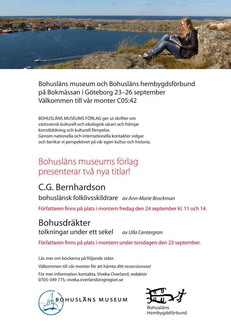 Bohusläns museums förlag på Bokmässan