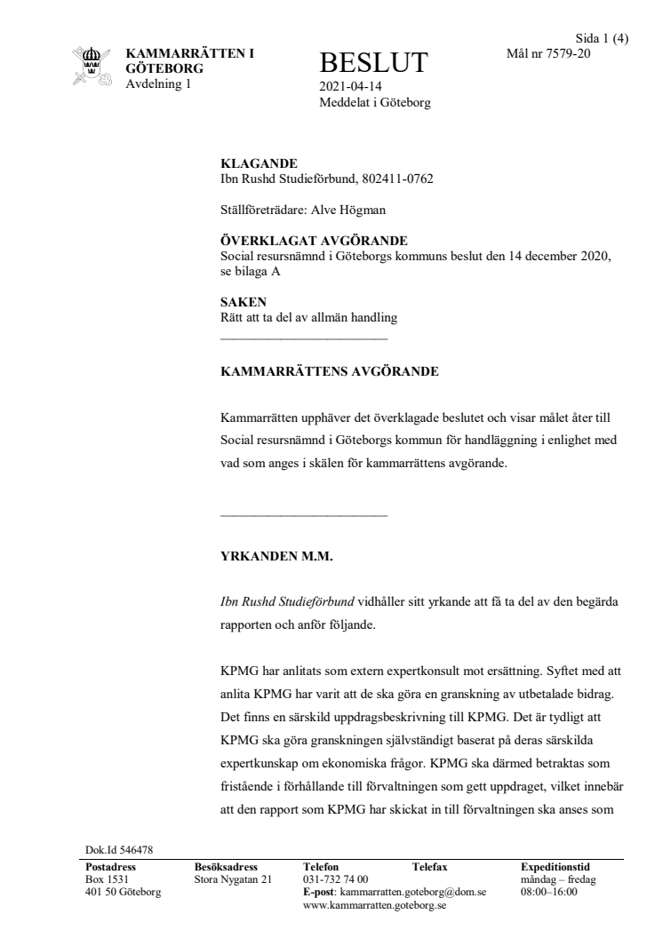 Kammarrättsbeslut ang överklagan om utlämnande av handling dec 2020 (1).pdf