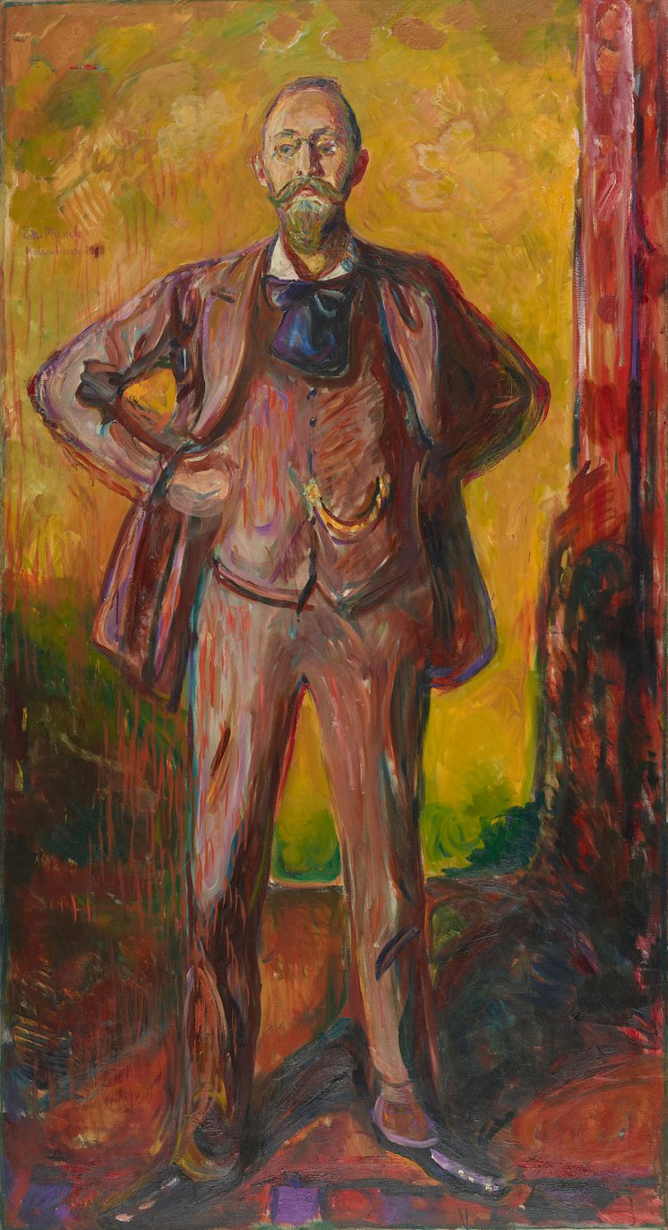 Edvard Munch: Daniel Jacobson (1908-1909)