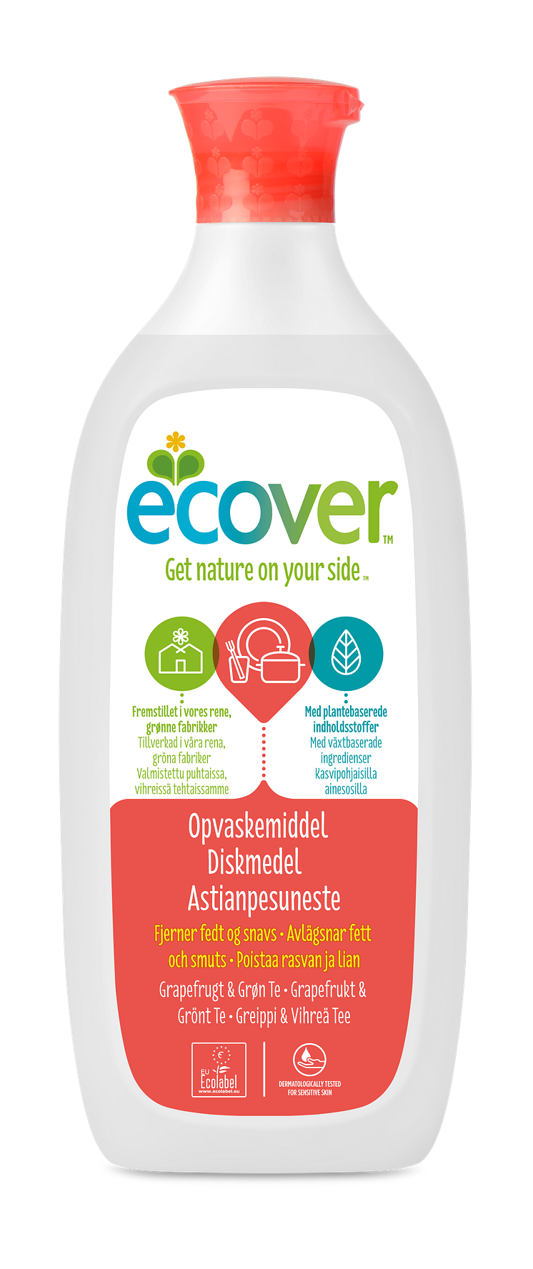 Ecover oppvaskmiddel grapefrukt 500 ml