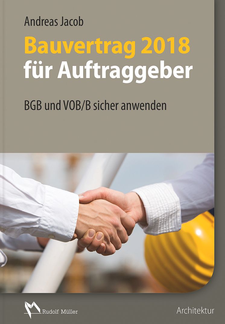 Bauvertrag 2018 für Auftraggeber (2D/tif)