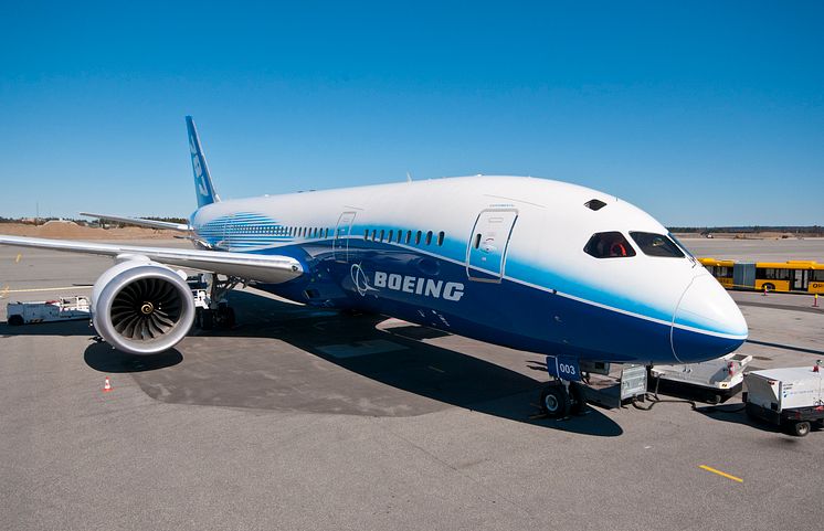 Boeing Dreamliner Oslossa