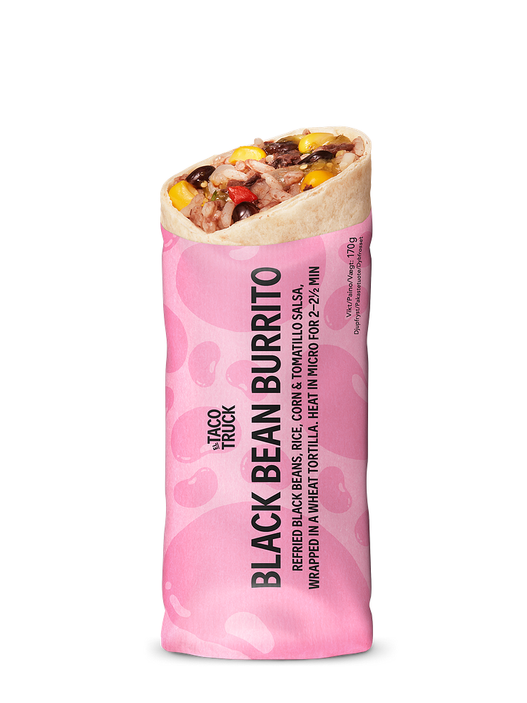 El Taco Truck - Black Bean Burrito_visual