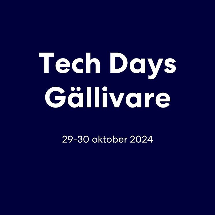 Tech Days Gällivare 2024