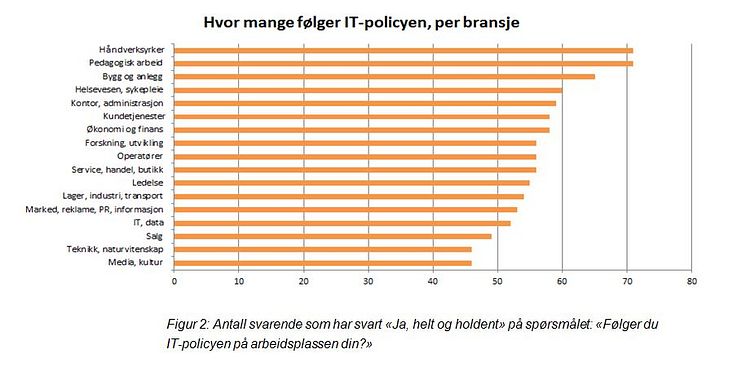 IT-policy, per bransje