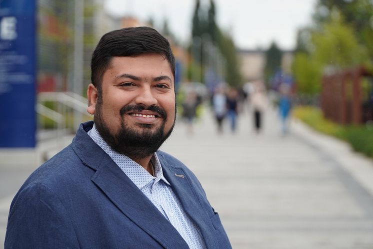 Avijit Banerjee, forskare inom  Robotik och artificiell intelligens vid Luleå tekniska universitet