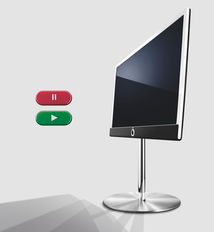 Loewe Connect ID TV med indbygget harddisk - også kaldet DR+, som står for "Digital Recorder inkluderet" 