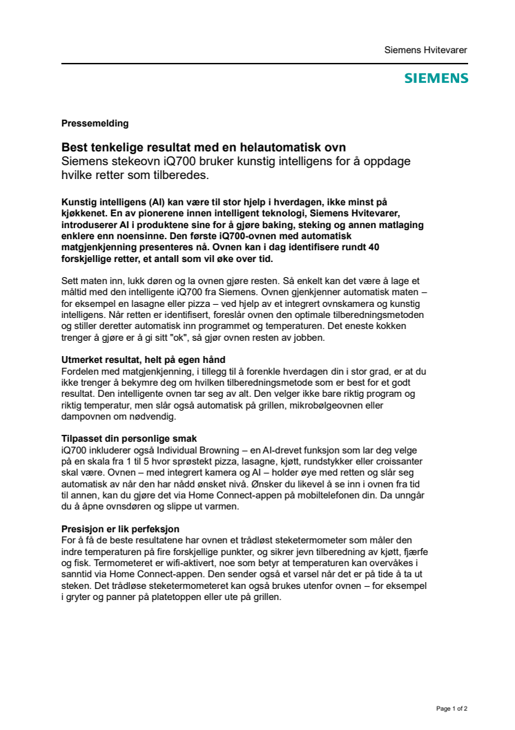 Pressmelding Siemens iQ700-ovn med automatisk matgjenkjenning_NO.pdf