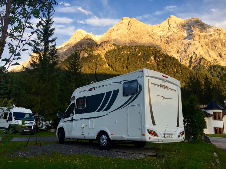 Gone Camping vid Zugspitze