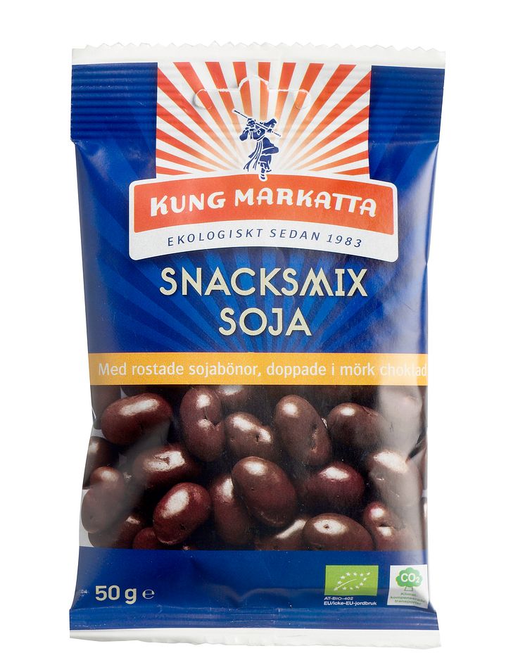 Snacksmix Sojabönor i choklad