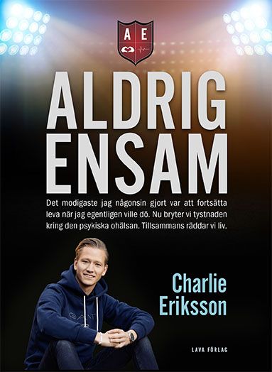 Framsidesbild Aldrig ensam av Charlie Eriksson, webbupplösning