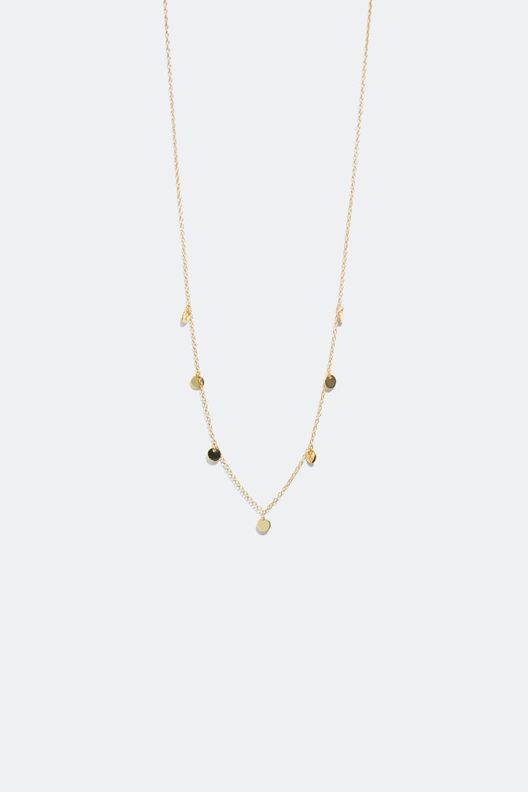 Necklace Sterling silver with 18k gold plating