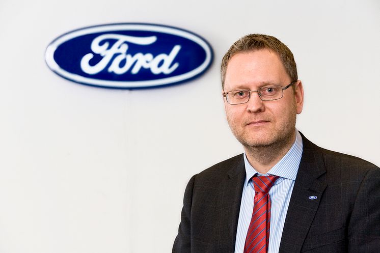 Per Gunnar Berg,  Adm. dir. Ford Motor Norge