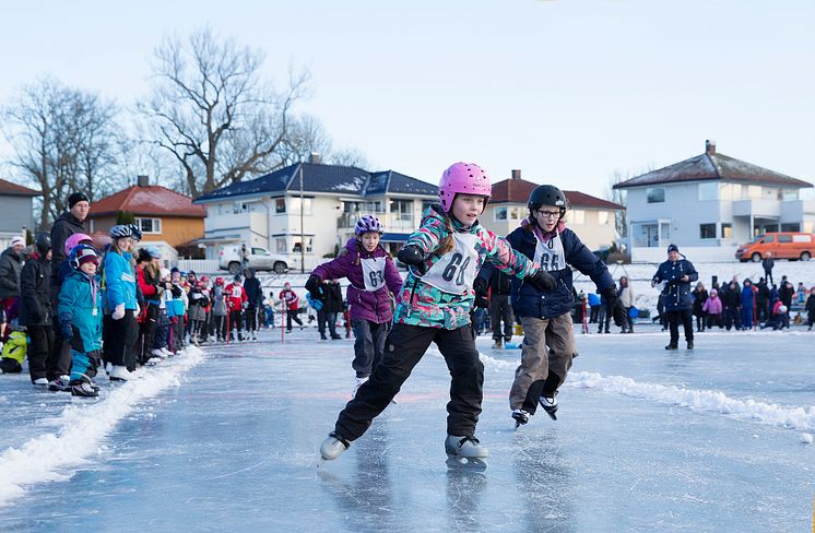 Skøyteglede i Fredrikstad