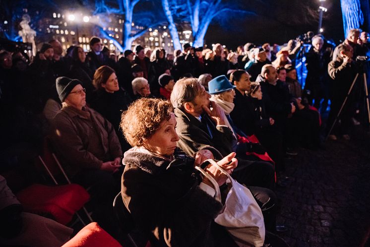 Manifestation på Förintelsens minnesdag 27 januari (1)