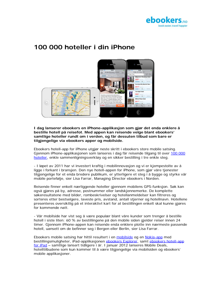 100 000 hoteller i din iPhone