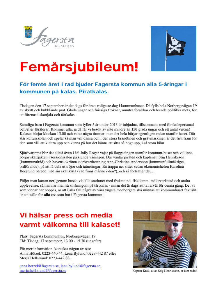 Femårskalaset femårsjubilerar!