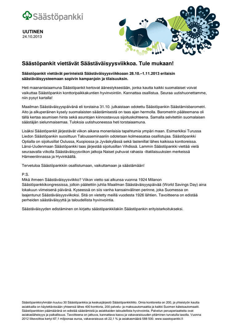 Säästäväisyysviikko 2013 pdf