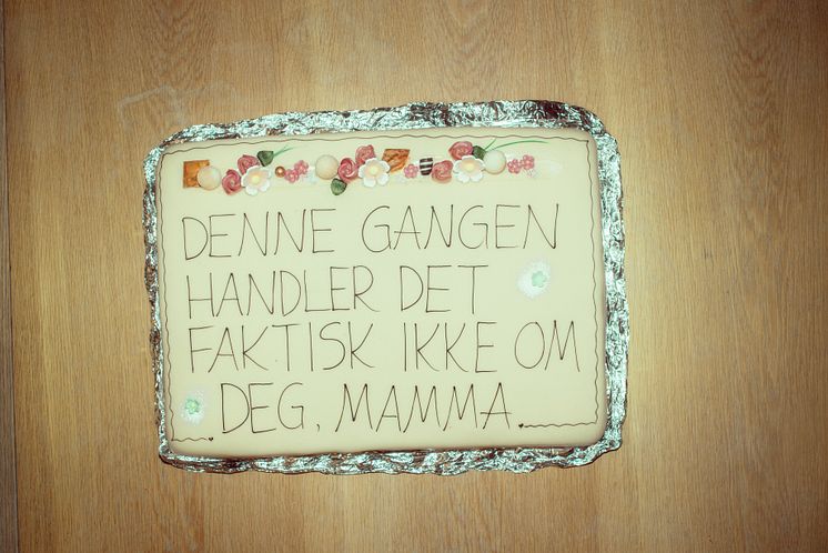 Denne gangen handler det ikke om deg, mamma