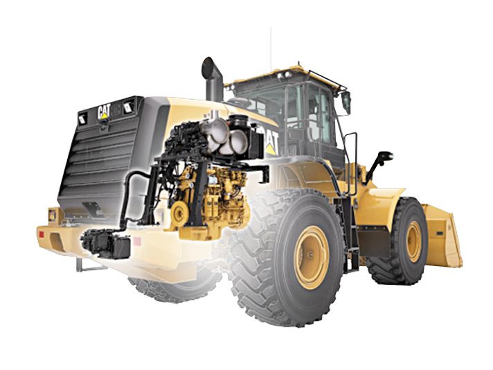 Cat 966-972M XE hybridhjullastare - steg 4