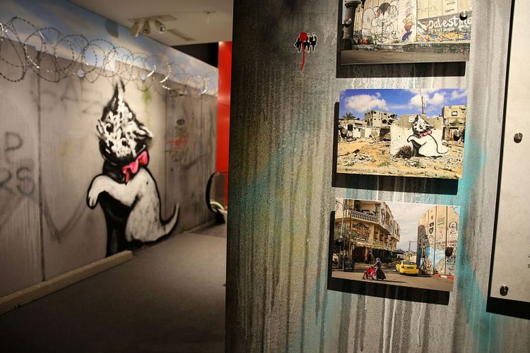 Ausstellung "House of Banksy" in Leipzig