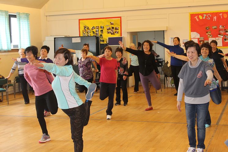 Oriental Exercise at Tron St Mary's Church