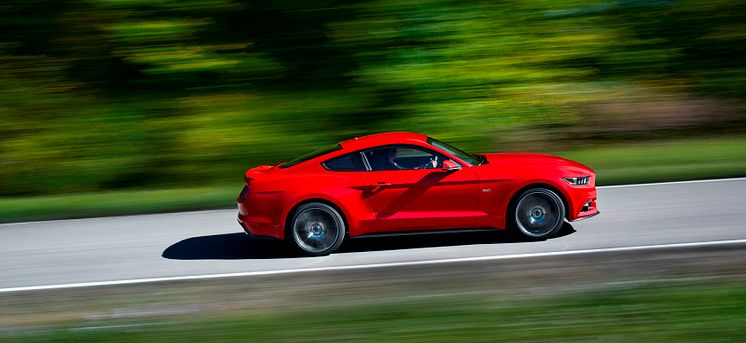 Nye Ford Mustang skal også selges i Europa