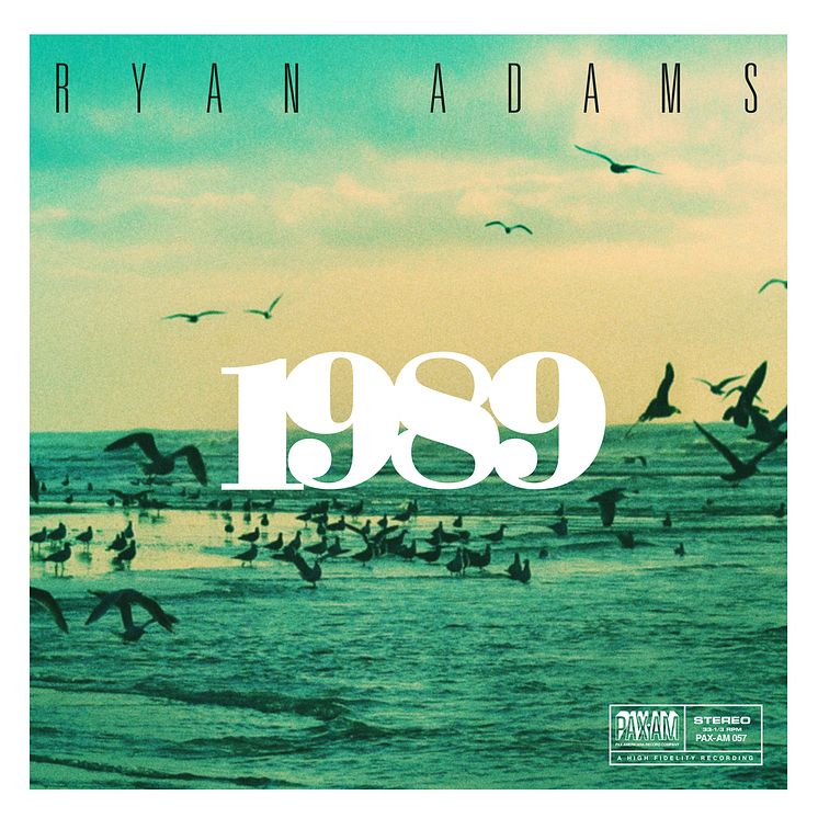 Ryan Adams "1989" - Albumomslag