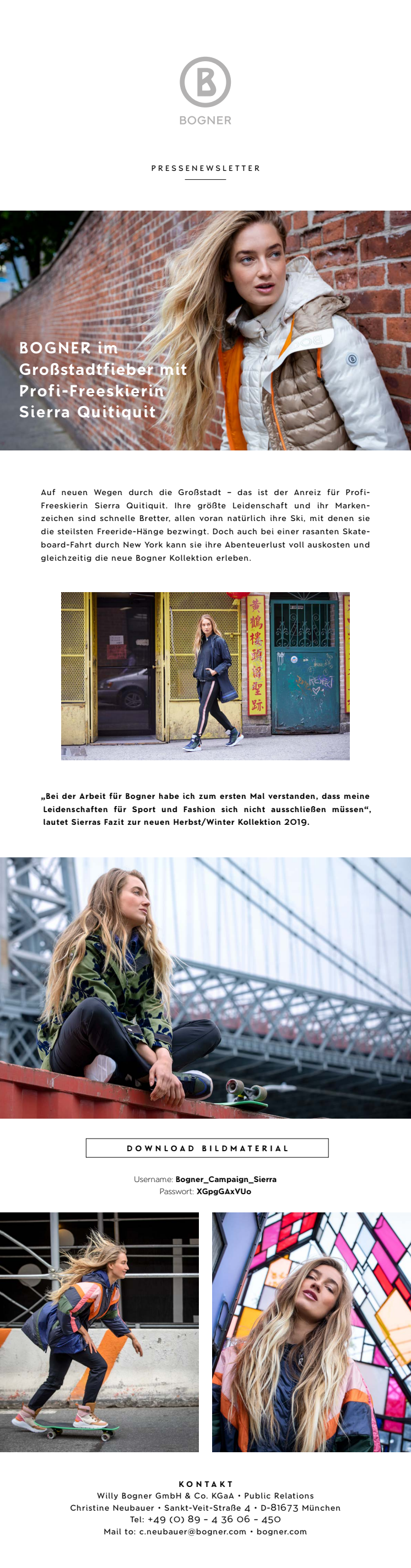 City fever with professional free skier Sierra Quitiquit