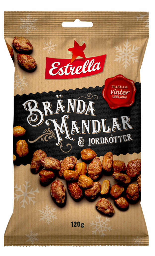 Estrella Brända Mandlar & Jordnötter 2020