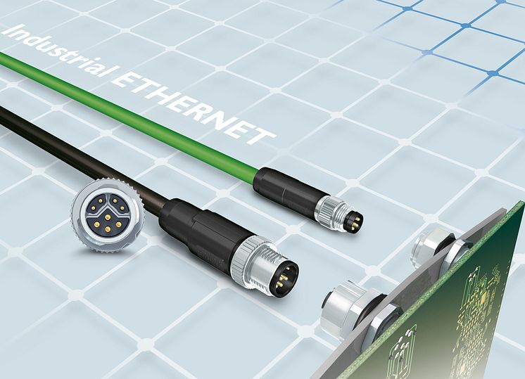 M12 Hybrid kontaktdon i kompakt utförande