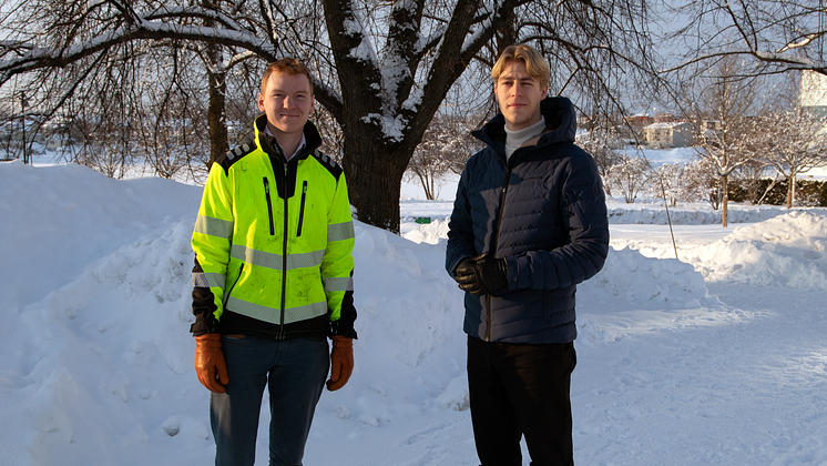 Jonathan Persson och Erik Rosengren på Helios Innovations_