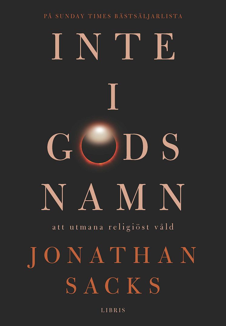 Omslagsbild: Inte i Guds namn, Jonathan Sacks