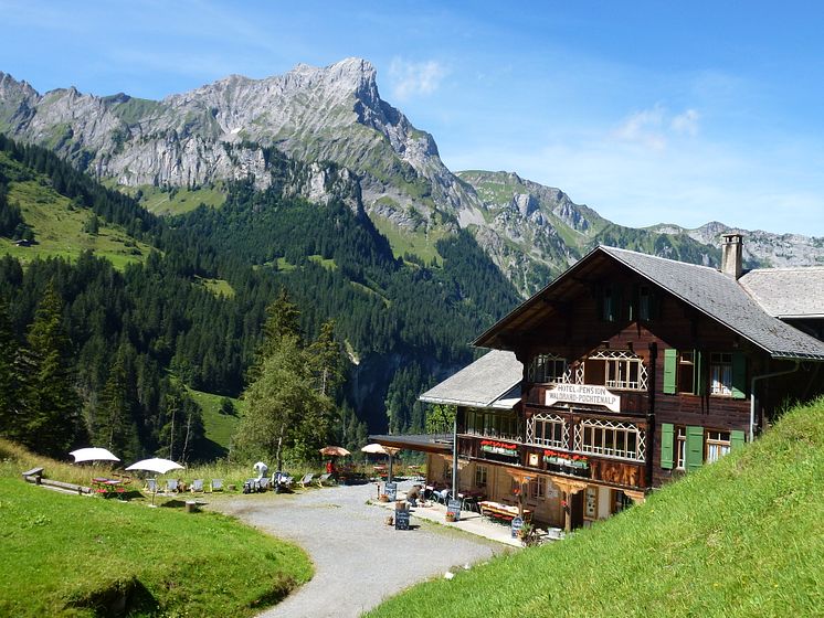 Hotel Waldrand Pochtenalp Aussenansicht 