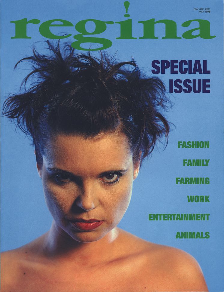 regina No. 3, 1998. Cover Photo: Nigel Steer. Stylist: Michael Anthony