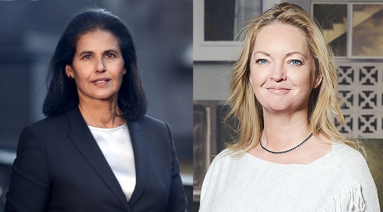 Anne von Perner och Carolina Taube Persson